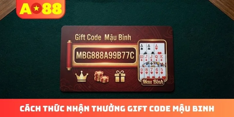 Cách thức nhận thưởng gift code Mậu Binh Cách thức nhận thưởng gift code Mậu Binh