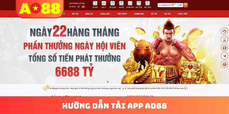 Hướng Dẫn Tải App AO88 - Cài Đặt Siêu Tốc Rinh Thưởng Cực Đã