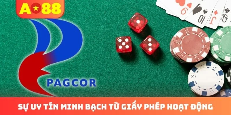 Sự uy tín minh bạch từ giấy phép hoạt động