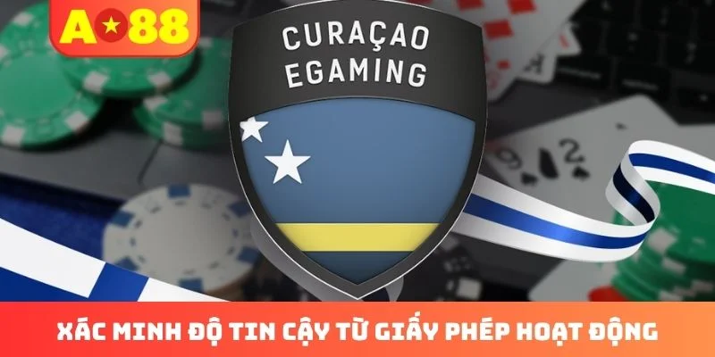 Xác minh độ tin cậy từ giấy phép hoạt động